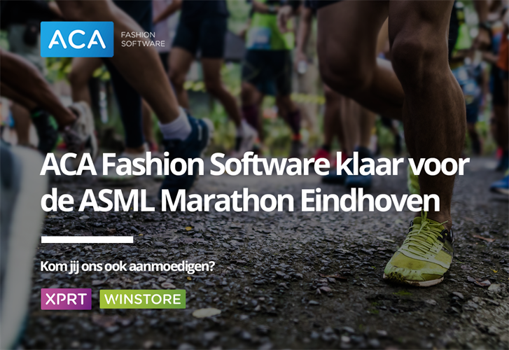 ACA Fashion Software klaar voor de ASML Marathon Eindhoven