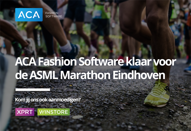 ACA Fashion Software klaar voor de ASML Marathon Eindhoven