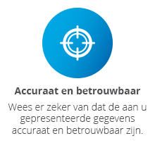 Accuraat en betrouwbaar