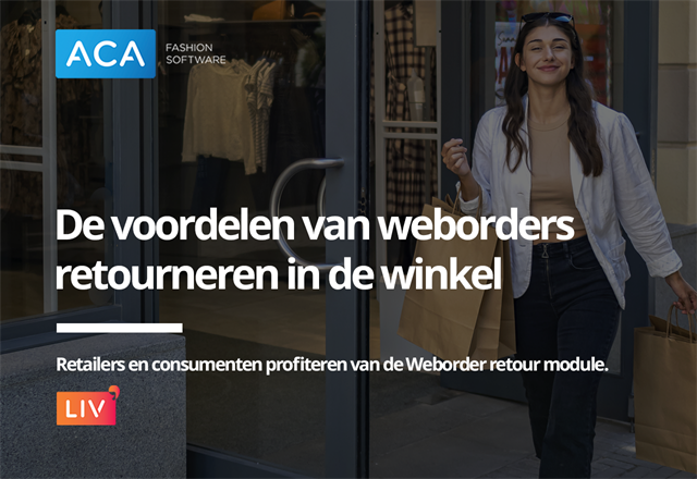 De voordelen van weborders retourneren in de winkel